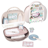 Smoby Baby Nurse Walizeczka Opiekunki z Akcesoriami Dla Lalek Zestaw 3+