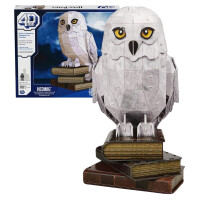 Harry Potter Figurka Sowa Hedwiga 4D Build Puzzle 3D 118el.