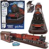 Harry Potter Hogwarts Express Pociąg Do Hogwartu 4D Build Puzzle 3D 181 El.