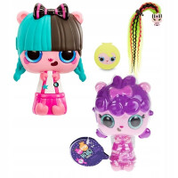 LOL Surprise Pop Pop Hair Laleczka Zestaw Szczotka 3w1