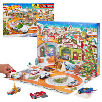 Hot Wheels Kalendarz Adwentowy 24 Niespodzianki Samochody I Akcesoria