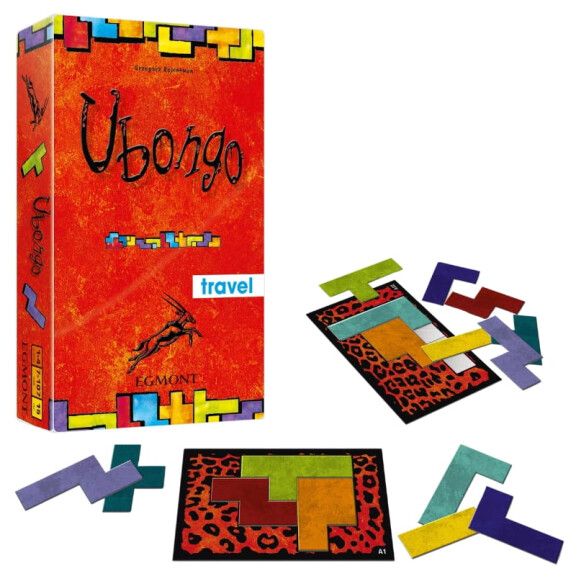 Egmont Ubongo Classic Travel Gra Logiczna Rodzinna Na Podróż 4+