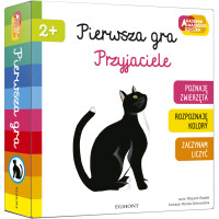 EGMONT PIERWSZA GRA PRZYJACIELE GRA RODZINNA 2+
