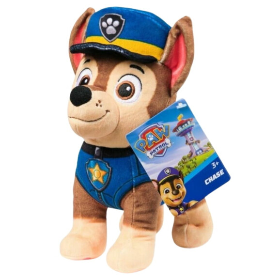Psi Patrol Maskotka Chase Piesek Pluszowy Maskotka 19 cm