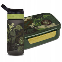 Zestaw Coolpack Bidon Bibby + Śniadaniówka Foody X Adventure Park