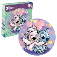 Ravensburger Puzzle 2D Disney Stitch Puzzle Układanka Okrągła 500 Elementów 10+