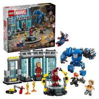 Lego Marvel Laboratorium Iron Mana Zbrojownia Zestaw Klocki 76315 384 El. 8+