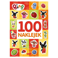 HarperKids Bing 100 Naklejek Nowa Edycja Królik Książka Książeczka Dla Dzieci Z Naklejkami