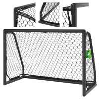 Exit Toys Bramka Do Piłki Nożnej Aluminiowa Scala 120x80cm Czarna