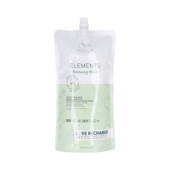 WELLA PROFESSIONALS ELEMENTE Feuchtigkeitsspendende Haarmaske 500ml Beutel