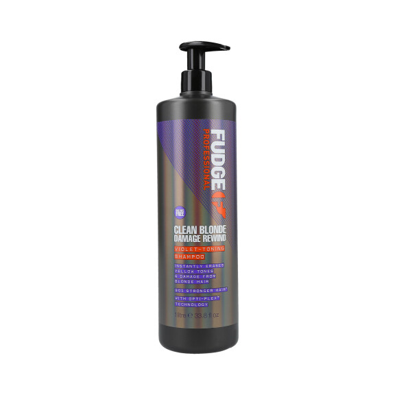 FUDGE PROFESSIONALCLEAN BLONDE Damage Rewind Shampoo für blondes Haar 1000ml