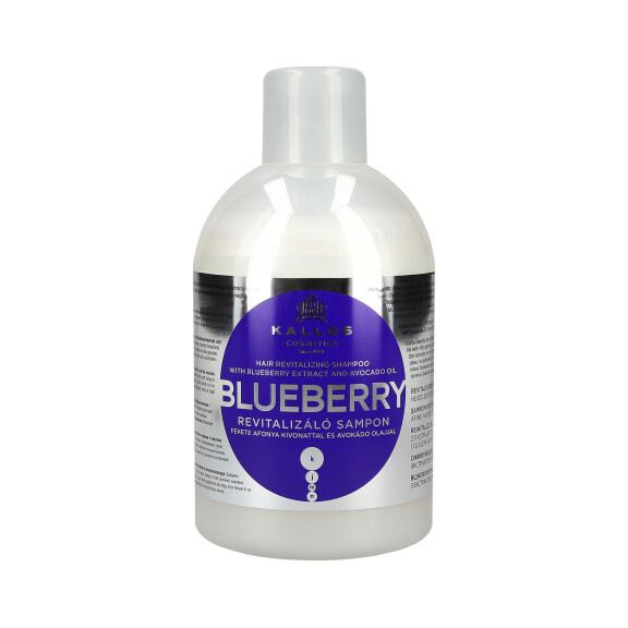 KALLOS KJMN Blueberry Nährendes Shampoo für chemisch behandeltes Haar 1000 ml