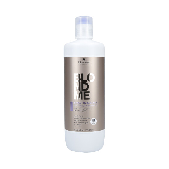 SCHWARZKOPF PROFESSIONAL BLONDME Cool Me Blonde Violet Haarshampoo 1000ml