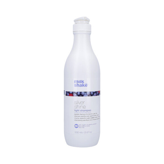 MILK SHAKE SILVER SHINE Shampoo für graues Haar reduziert gelbe Reflexe 1000ml