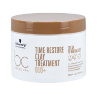 SCHWARZKOPF PROFESSIONAL BONACURE TIME RESTORE Q10 Kur für reifes Haar mit Tonerde und Coenzym Q10 500ml