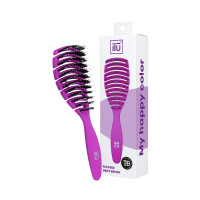 ilū My Happy Color Gelüftete Haarbürste, Violett
