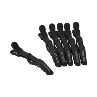 LUSSONI Krokodilklemmen, Soft-Touch-Finish, 6 Stück