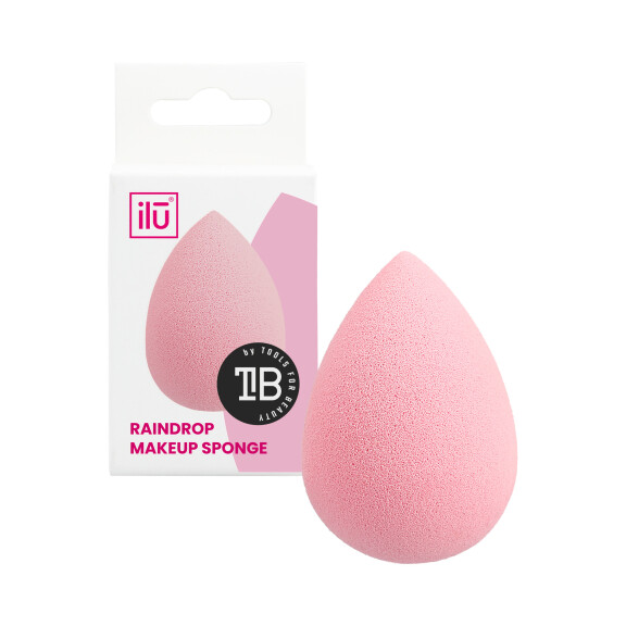 ilū Tropfenförmiger Makeup Schwamm, Rosa