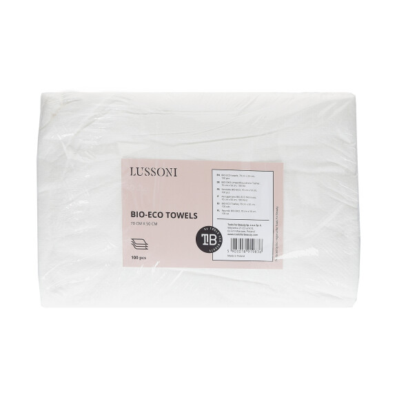 LUSSONI 100 Stück BIO-ÖKO Umweltfreundliche Tücher, 70cm x 50cm