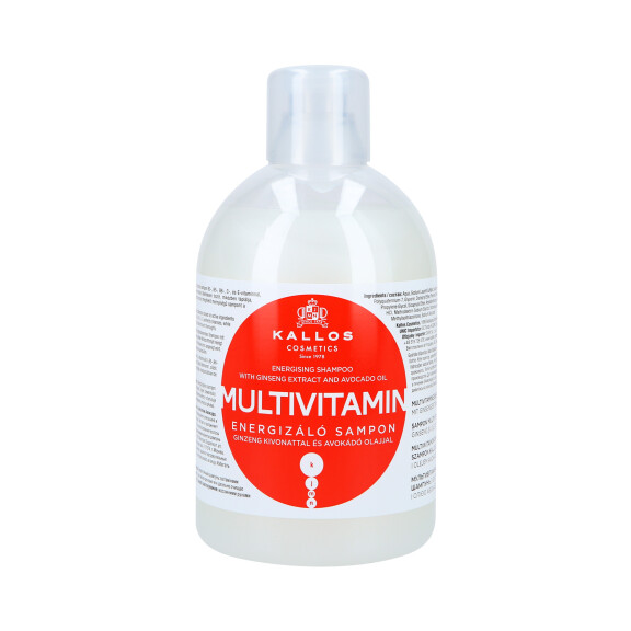 KALLOS KJMN Multivitamin Energetyzujący szampon do włosów 1000ml