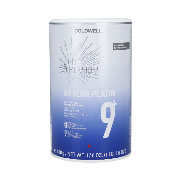 GOLDWELL OXYCUR LIGHT DIMENSIONS Bezpyłowy rozjaśniacz do włosów 9+ 500g
