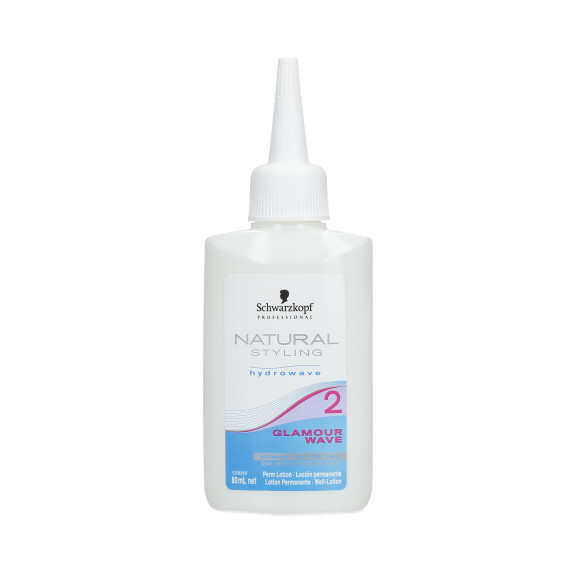 SCHWARZKOPF PROFESSIONAL NATURAL STYLING Glamour Wave 2 Płyn do trwałej ondulacji 80ml