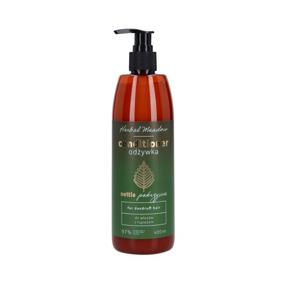 HERBAL MEADOW Odżywka do włosów z łupieżem z ekstraktem z mięty 400ml