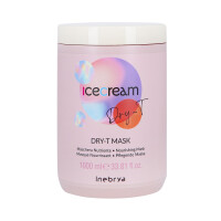 INEBRYA ICE CREAM DRY-T Odżywcza maska do włosów suchych i zniszczonych 1000ml