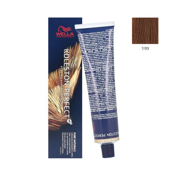 WELLA PROFESSIONALS KOLESTON PERFECT ME+ Farba do włosów 60ml : WELLA PROFESSIONALS KOLESTON PERFECT ME+ 60ml - 7/03
