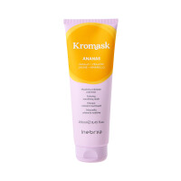 INEBRYA KROMASK COLOR Tonująca maska do włosów farbowanych 250ml : INEBRYA KROMASK 250ml - Ananas