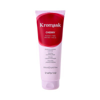 INEBRYA KROMASK COLOR Tonująca maska do włosów farbowanych 250ml : INEBRYA KROMASK 250ml - Cherry