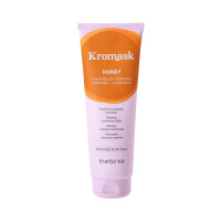 INEBRYA KROMASK COLOR Tonująca maska do włosów farbowanych 250ml : INEBRYA KROMASK 250ml - Honey