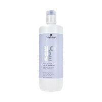 SCHWARZKOPF BLOND ME BOND REPAIR PURPLE Neutralizujący szampon do włosów siwych i blond 1000 ml