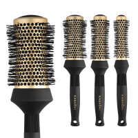 KASHŌKI Timeless Beauty Zestaw 4 szczotek w kształcie klepsydry do modelowania
