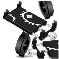 Uchwyt rowerowy wytrzymały na telefon na kierownicę rower regulowany
