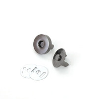 Magnes - zapięcie 18 mm kolor czarny