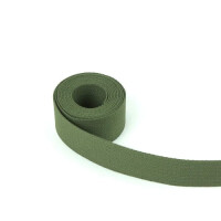 Taśma nośna 30 mm bawełniana khaki