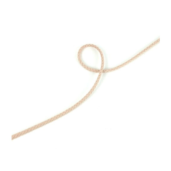 Sznurek bawełniany 5 mm beżowy ciemny