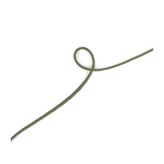 Sznurek bawełniany 5 mm khaki