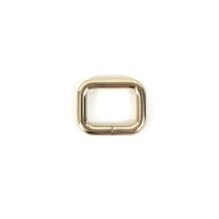 Prostokąt / uchwyt 28*21*6 mm kolor złoty