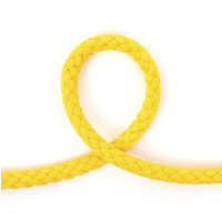 Sznurek pleciony 8,8 mm żółty