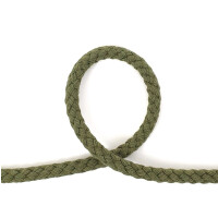 Sznurek pleciony 8,8 mm khaki