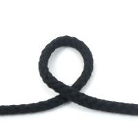 Sznurek pleciony 8,8 mm czarny