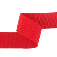 Taśma lamówkowa 20 mm poliestrowa czerwona