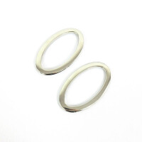 Ucha do torby metalowe 7 cm x 12 cm (2 sztuki)