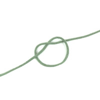 Sznurek bawełniany 3 mm pleciony pistacjowy
