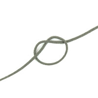 Sznurek bawełniany 3 mm pleciony khaki