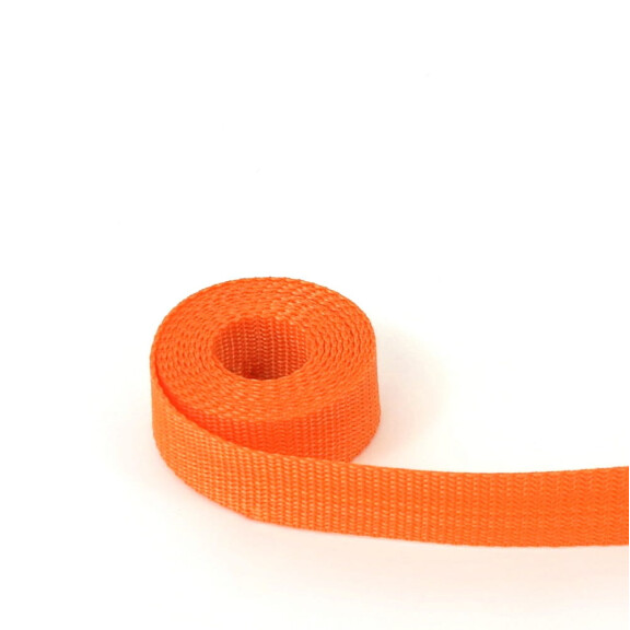 Taśma nośna 25 mm 100%PP pomarańczowa 157