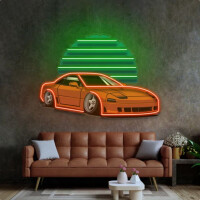 Auto z niskim zawieszeniem NEON