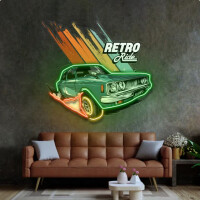 Zielony Retro ride NEON